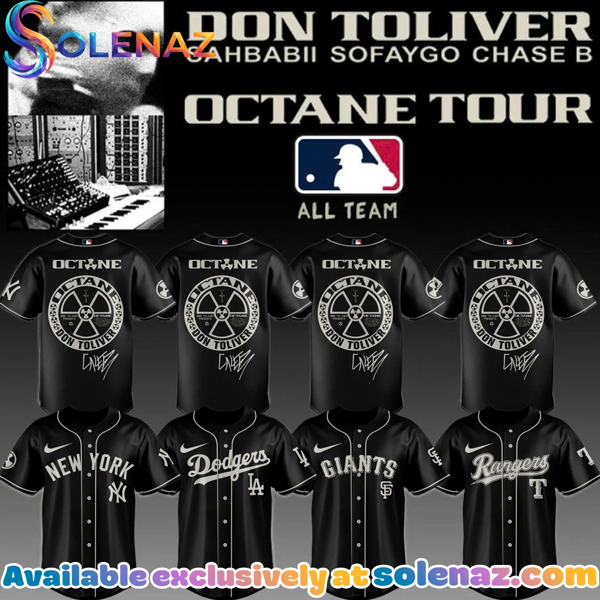 MLB ALL TEAMS x Don Toliver Octane Tour Jersey [Batch 3]