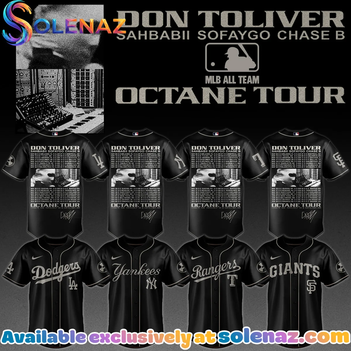 MLB ALL TEAMS x Don Toliver Octane Tour Jersey [Batch 5]