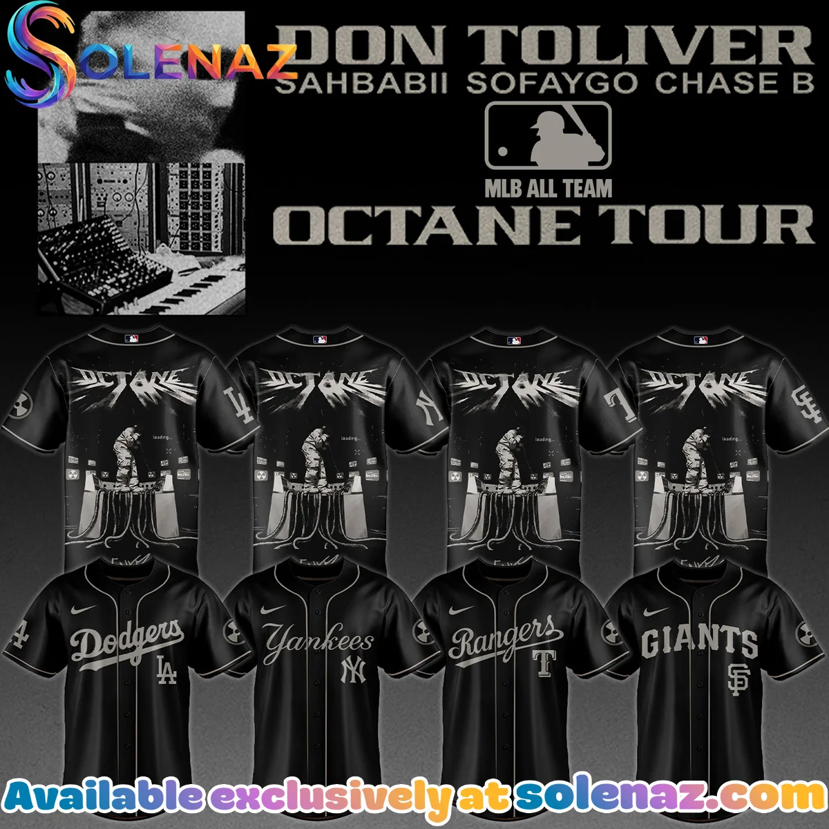 MLB ALL TEAMS x Don Toliver Octane Tour Jersey (Release 1)