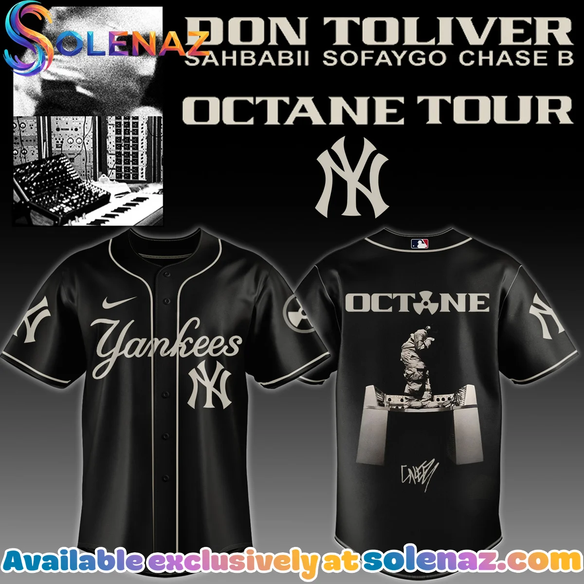MLB ALL TEAMS x Don Toliver Octane Tour Jersey (Release 2) MLB ALL TEAMS x Don Toliver Octane Tour Jersey (Release 2)