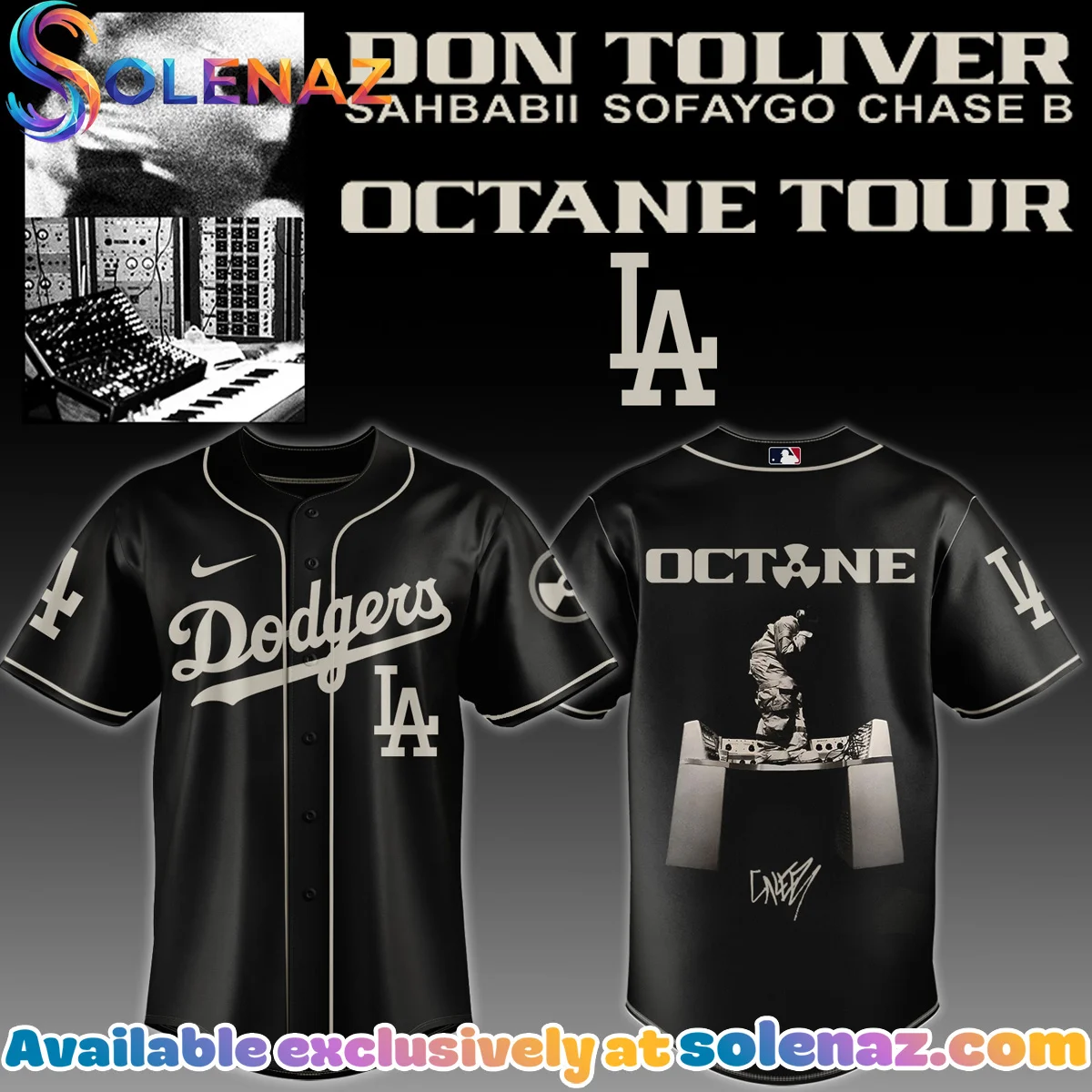 MLB ALL TEAMS x Don Toliver Octane Tour Jersey (Release 2) MLB ALL TEAMS x Don Toliver Octane Tour Jersey (Release 2)