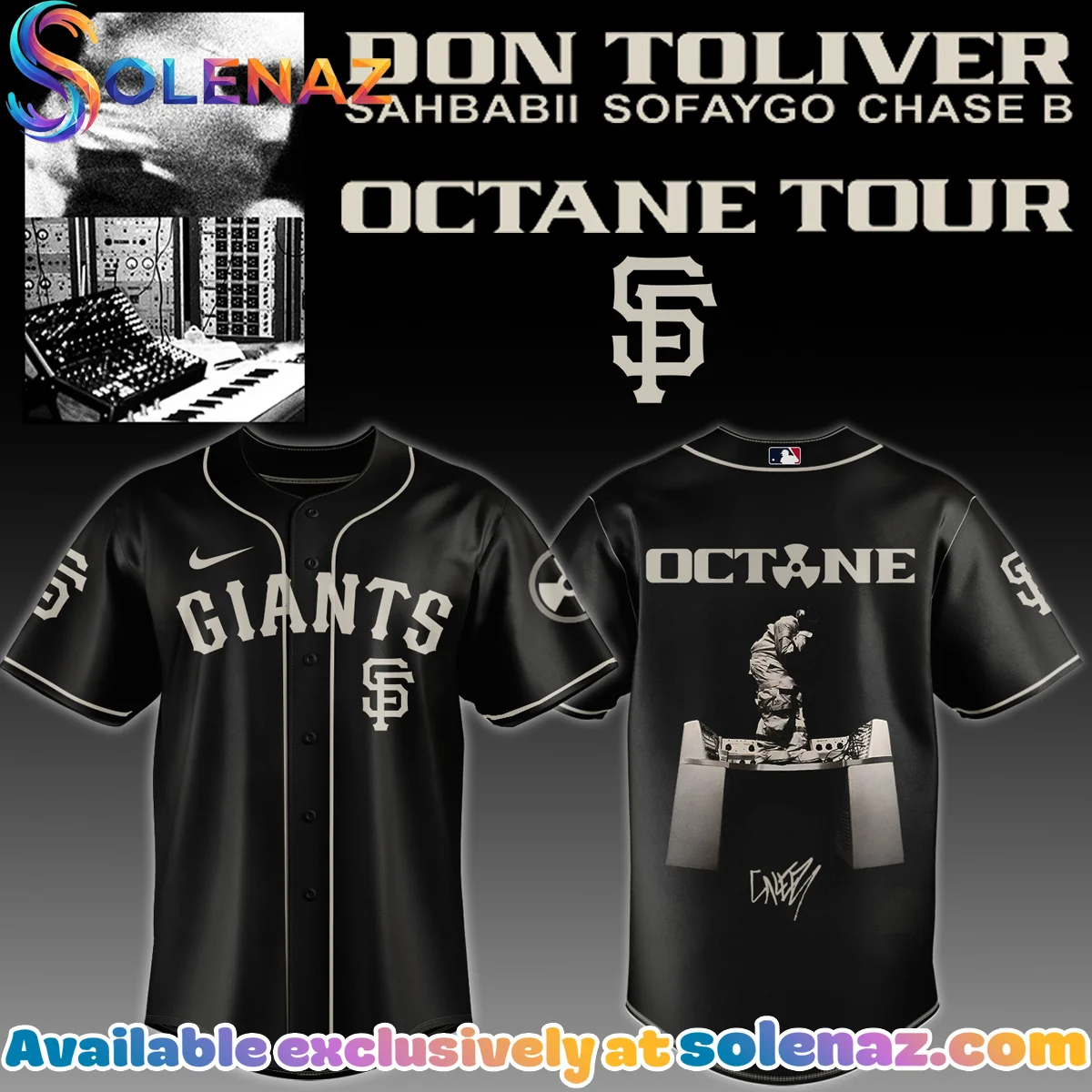 MLB ALL TEAMS x Don Toliver Octane Tour Jersey (Release 2) MLB ALL TEAMS x Don Toliver Octane Tour Jersey (Release 2)