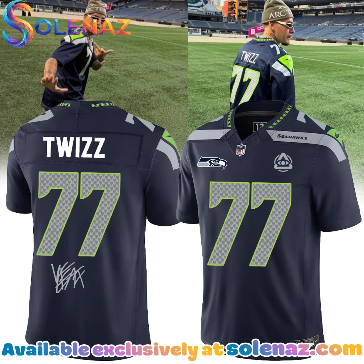 NFL ALL TEAMS x YEAT LOVELYFE Signed Jersey NFL ALL TEAMS x YEAT LOVELYFE Signed Jersey