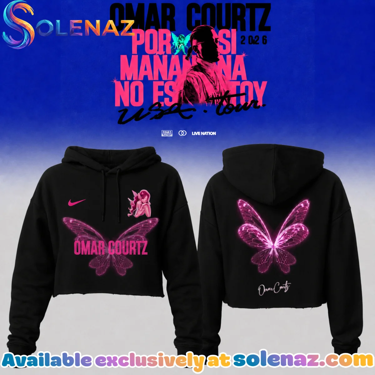 Omar Courtz Por Si Mañana No Estoy Tour Signature T-Shirt & Hoodie [Batch 1]