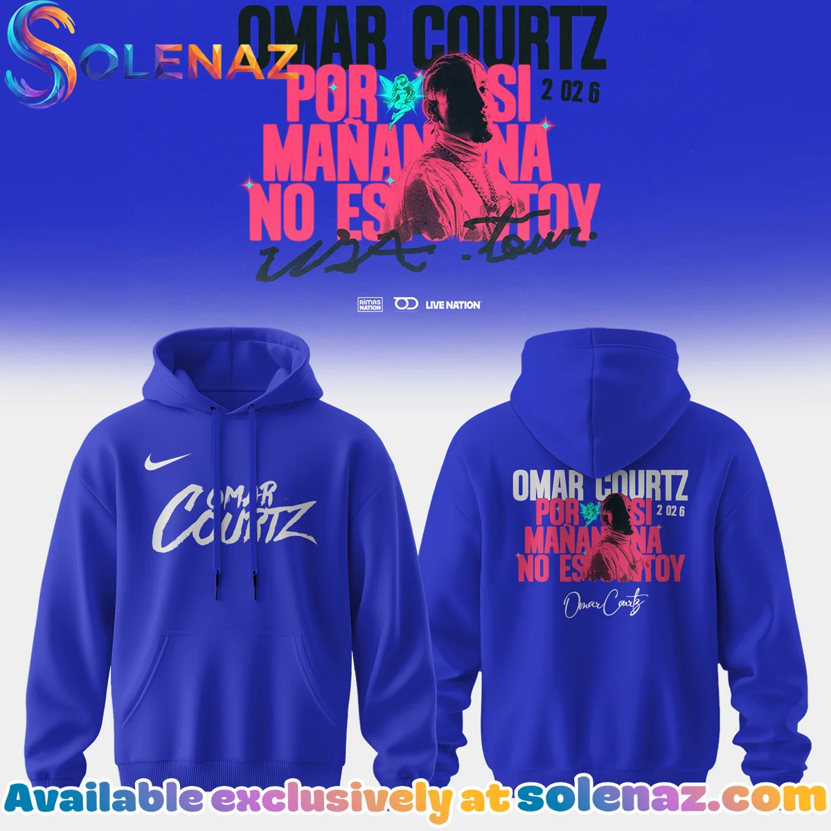 Omar Courtz Por Si Mañana No Estoy Tour Signature Shirt & Hoodie - Part 1