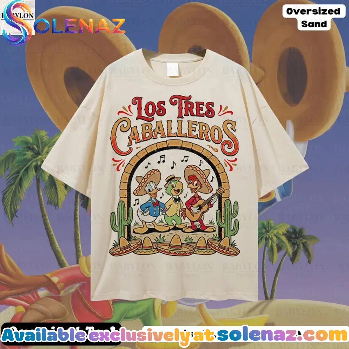 Los Tres Caballeros, Donald Duck, Panchito, José Carioca Shirt & Hoodie