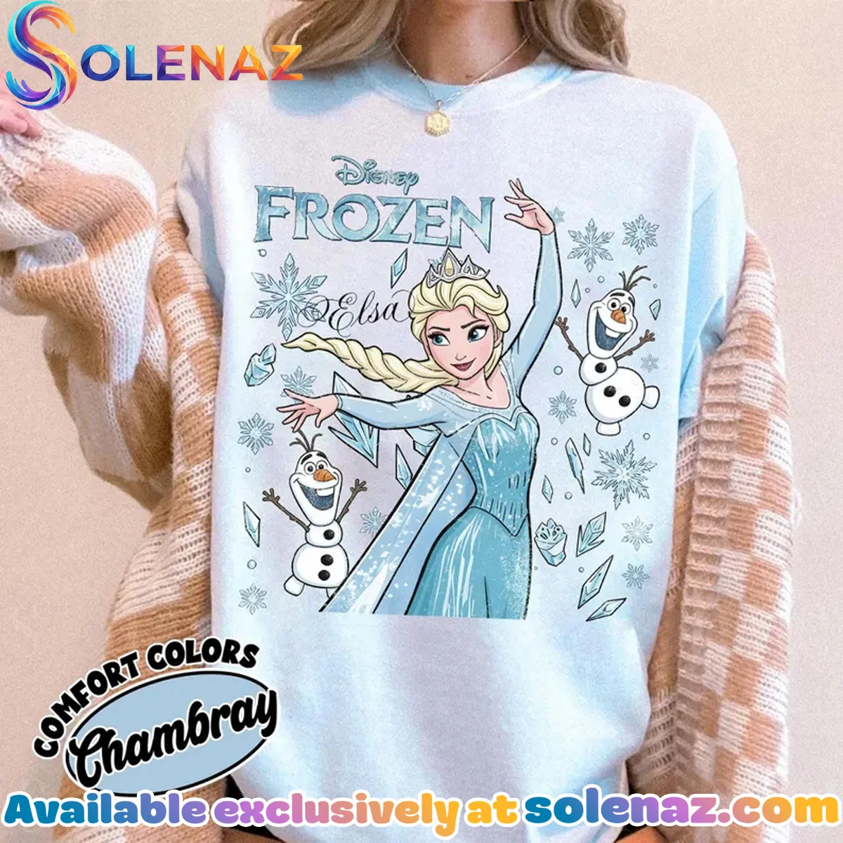 Disney Princess Ariel Belle Cinderella Rapunzel Elsa T-Shirt & Hoodie (Release 5)