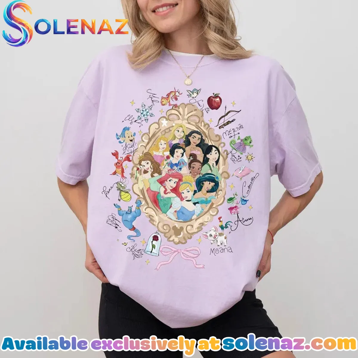 Disney Princess Aurora Ariel Belle Cinderella Tiana Shirt & Hoodie - Part 1 Disney Princess Aurora Ariel Belle Cinderella Tiana Shirt & Hoodie - Part 1