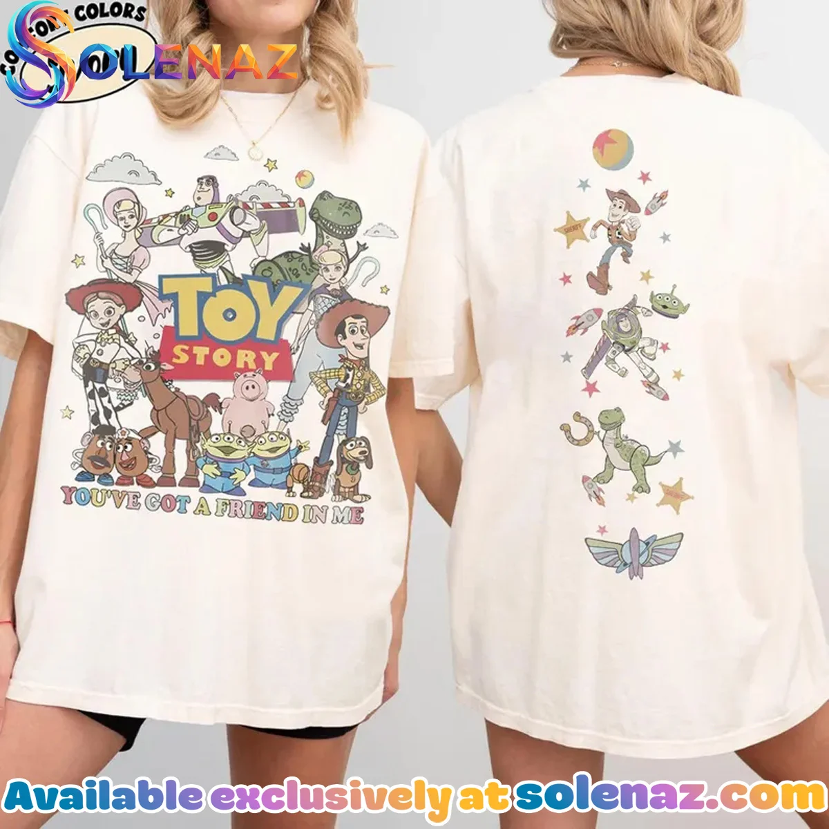 Toy Story Woody, Jessie, Buzz Lightyear T-Shirt & Hoodie