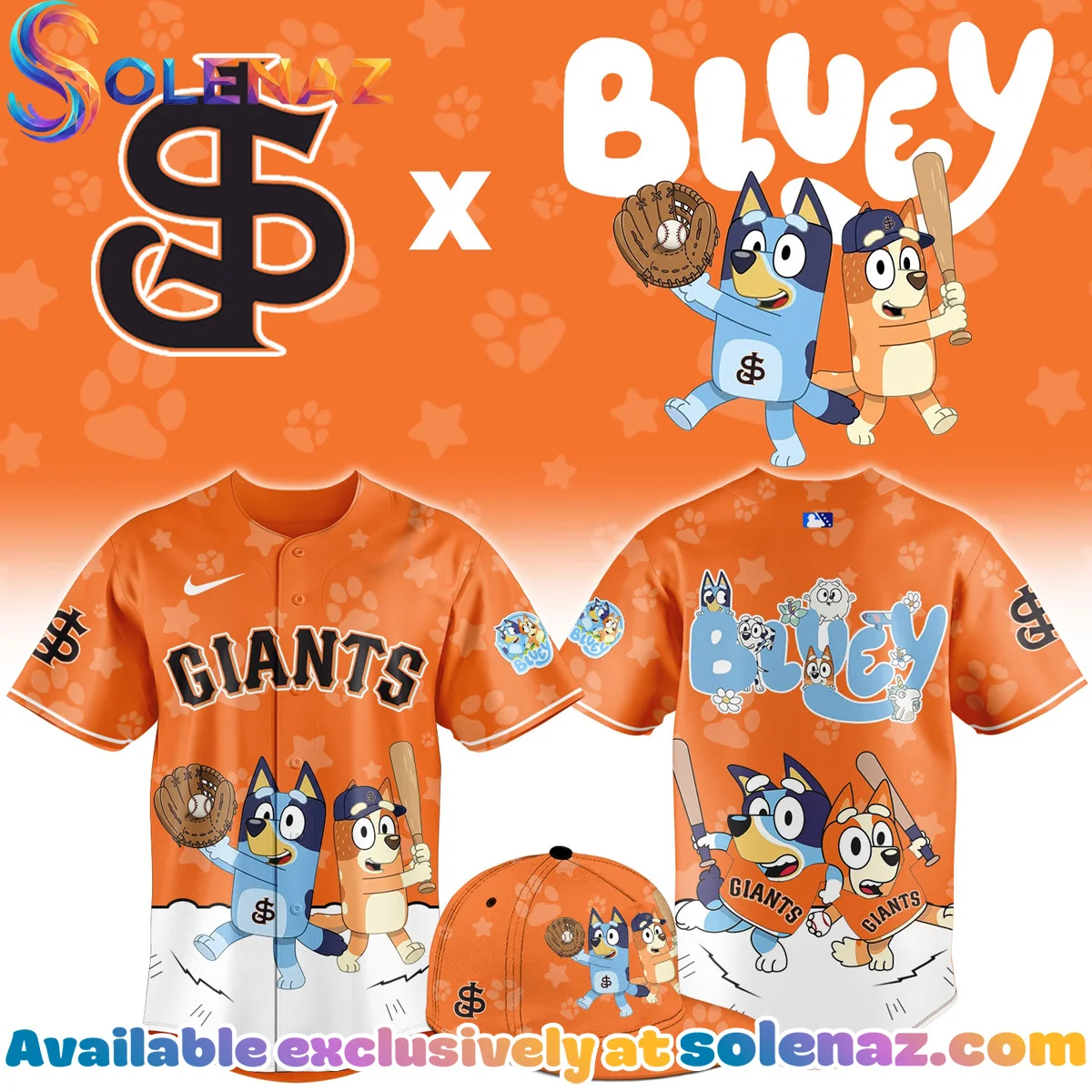 SJGiants x Bluey Jersey