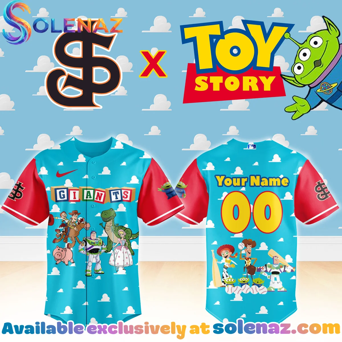 SJGiants x Toy Story Jersey SJGiants x Toy Story Jersey
