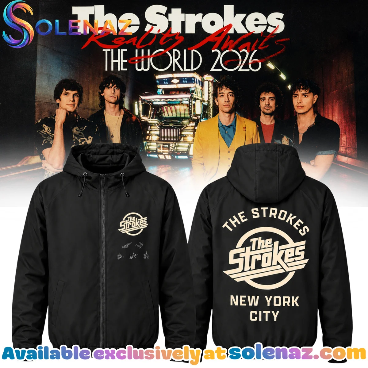 The Strokes Reality Awaits Tour Signature Jacket - Series 3