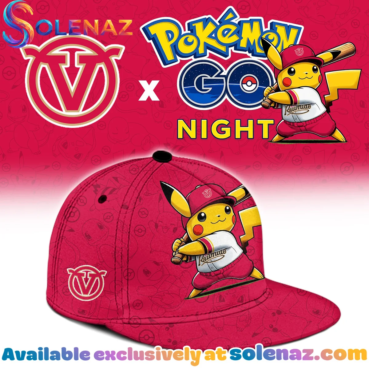 Visalia Rawhide x Pokemon GO Jersey Visalia Rawhide x Pokemon GO Jersey