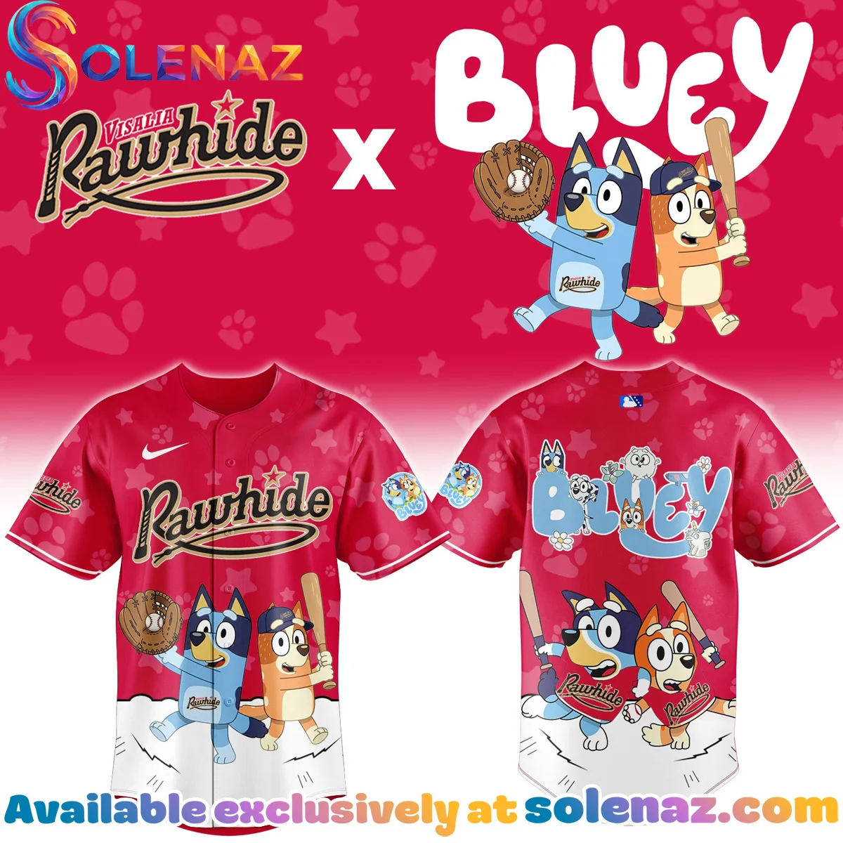 Visalia Rawhide x Bluey Jersey Visalia Rawhide x Bluey Jersey