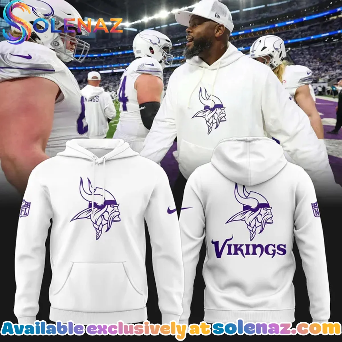 Minnesota Vikings Shirt & Hoodie (Style 3)