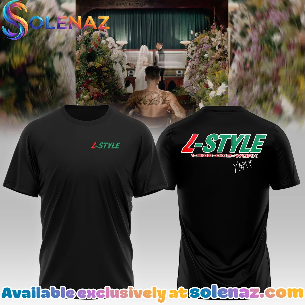 YEAT LOVELYFE Tour Signed Shirt & Hoodie (Style 2)