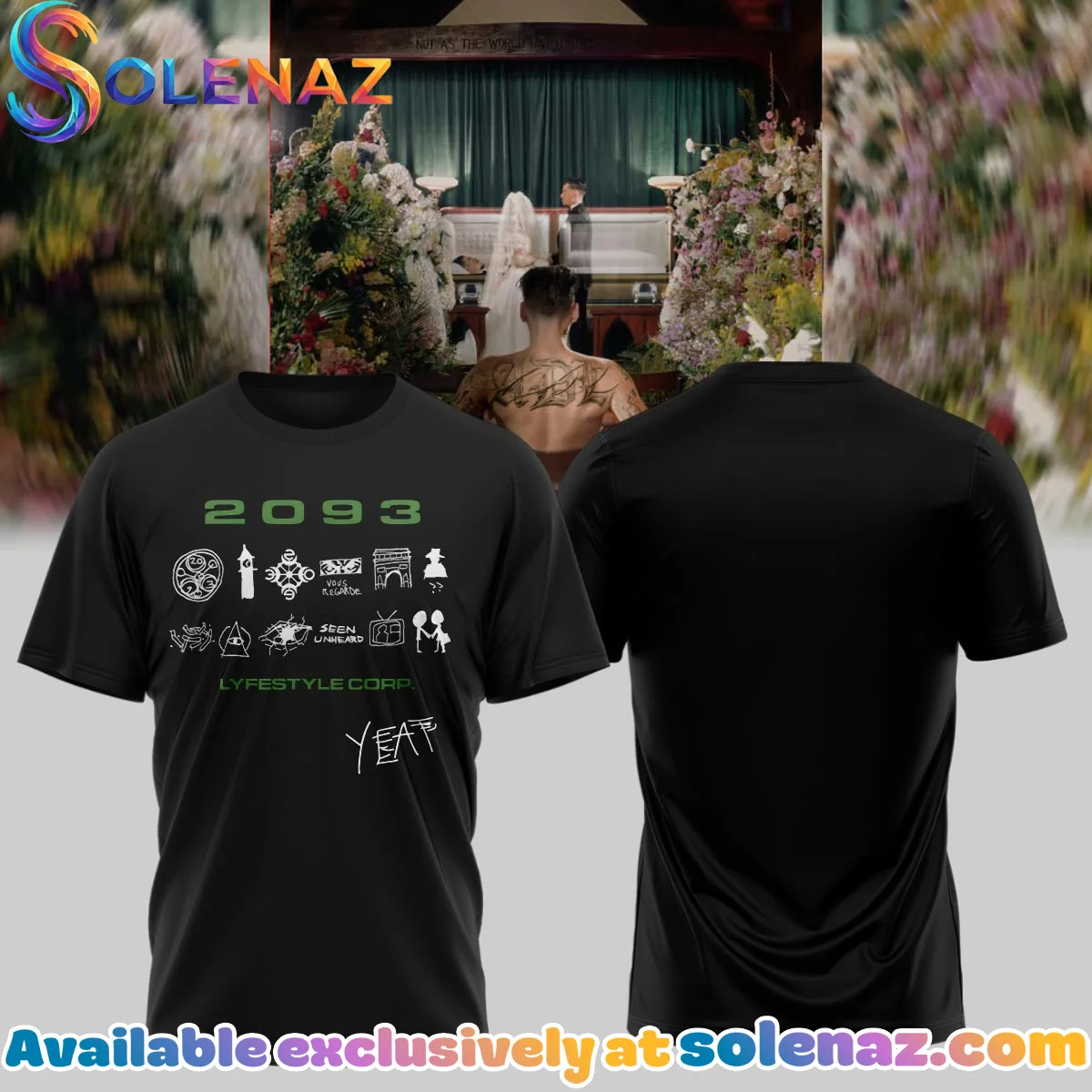 YEAT LOVELYFE Tour Signed Shirt & Hoodie - Variant 3