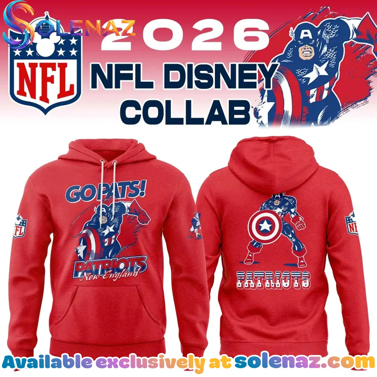 Disney x Patriots Shirt & Hoodie - Series 1