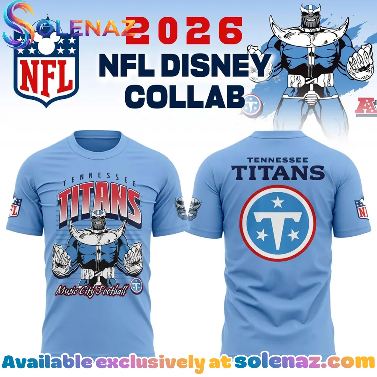Disney x Titans T-Shirt & Hoodie - Series 4