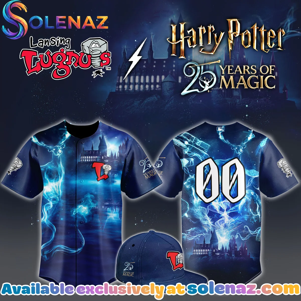 Lansing Lugnuts x Harry Potter Jersey