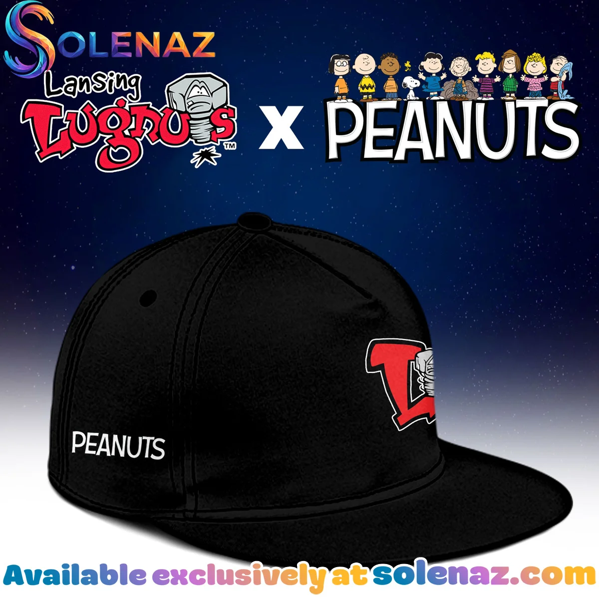 Lansing Lugnuts x Peanuts Jersey Lansing Lugnuts x Peanuts Jersey