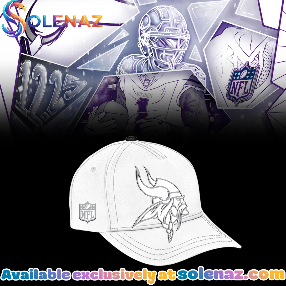 Minnesota Vikings T-Shirt & Hoodie - Variant 2 Minnesota Vikings T-Shirt & Hoodie - Variant 2