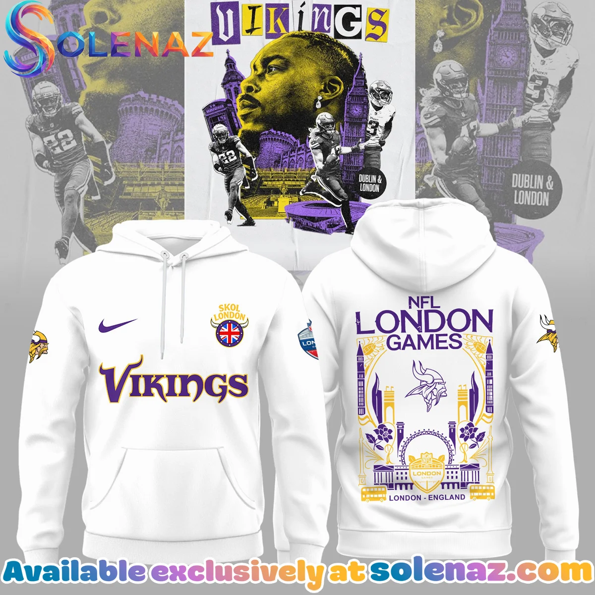 Minnesota Vikings Shirt & Hoodie [Batch 5]