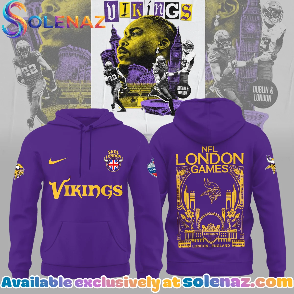 Minnesota Vikings T-Shirt & Hoodie - Variant 4