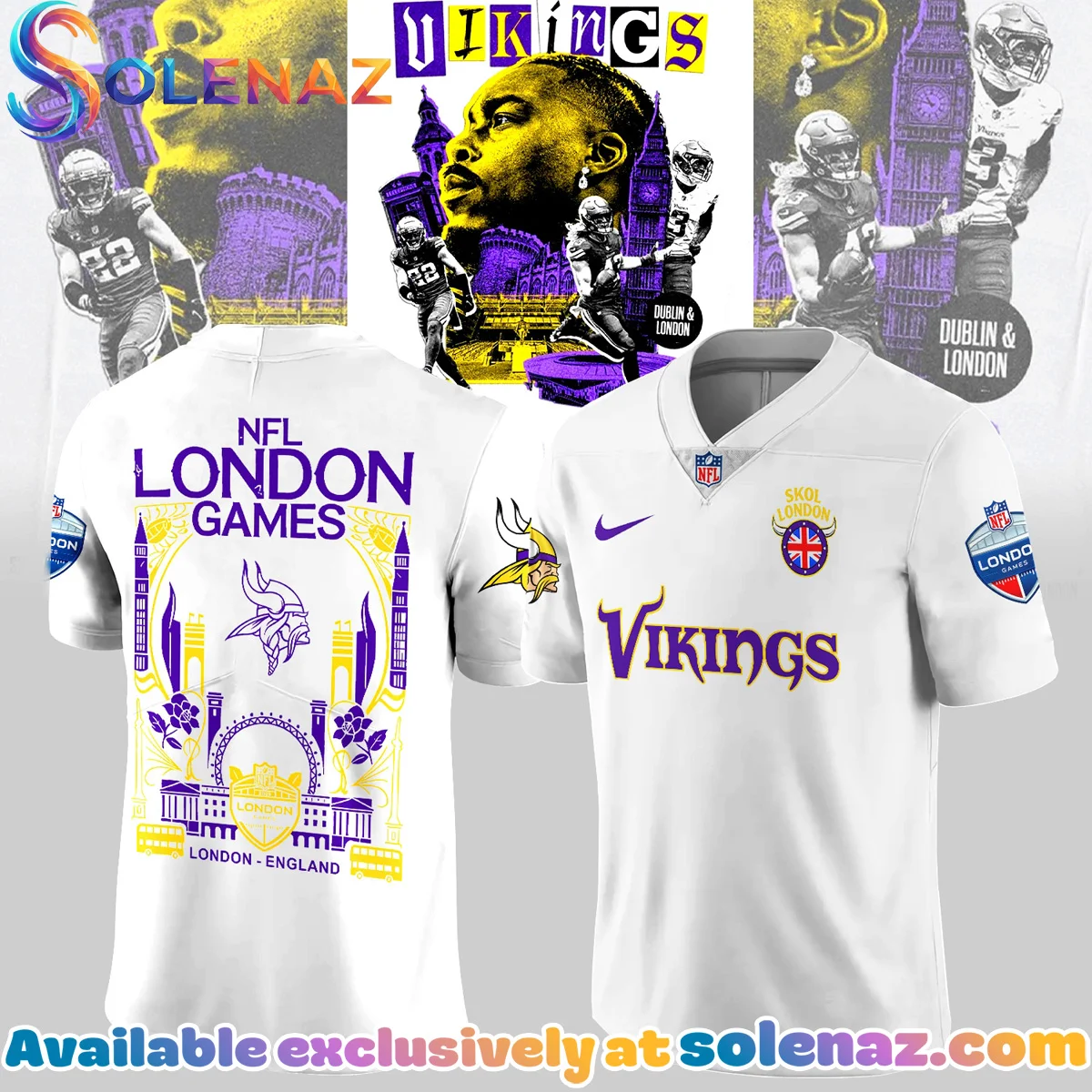 Minnesota Vikings Jersey [Batch 6]