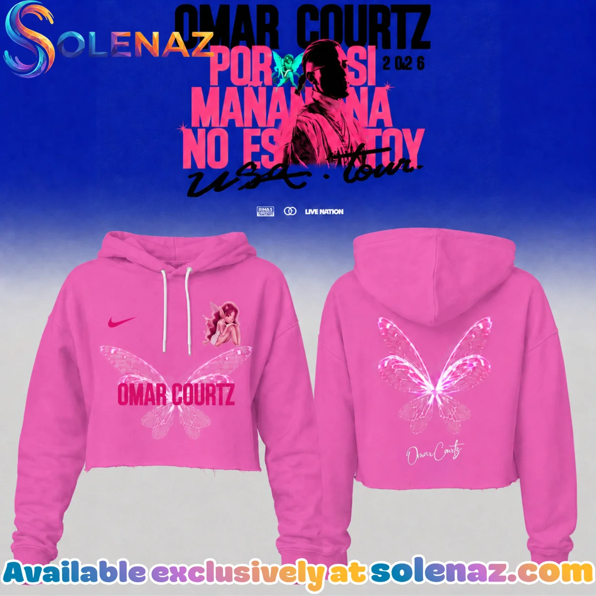 Omar Courtz Por Si Manana No Estoy Tour Signature Shirt & Hoodie (Design 2)